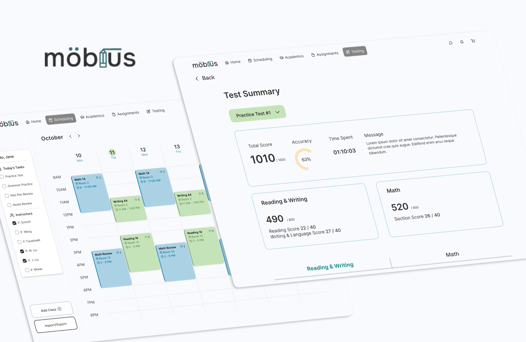 Mobius project screenshot